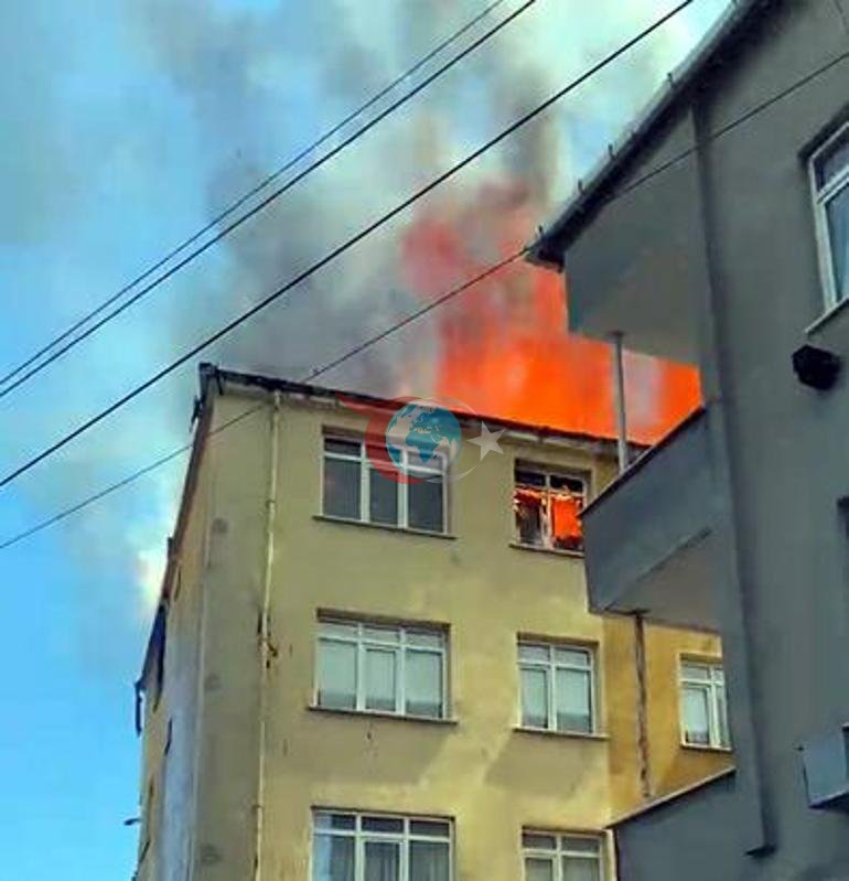 Damda aparılan işlər fəlakətə çevrilib. Alov saniyələr ərzində mənzillərə yayılıb