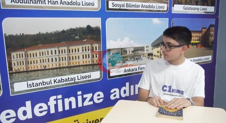 U LGSda 500 to'liq ball oldi va 500 ming lira bilan taqdirlandi. U o'zining muvaffaqiyatini tushuntirdi. 