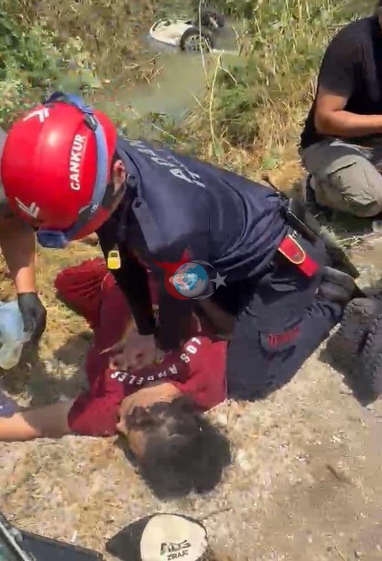 Sulama kanalında yaşam savaşı 2 kadının duran kalpleri yeniden çalıştırıldı