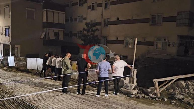 Bahçelievler’de kolonlarından sesler gelen bina tahliye edildi