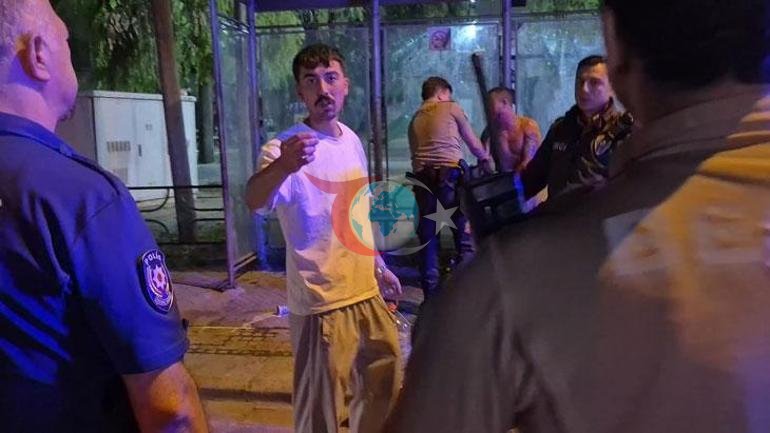 Eskişehirde alkollü sürücü dehşeti Kafasını otobüs durağına vurdu