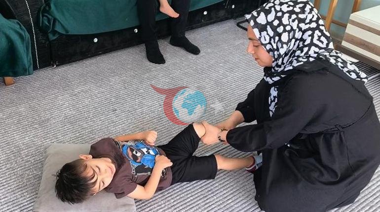 3,5 yaşındaki Miraç, konuşma yetisini de kaybetti
