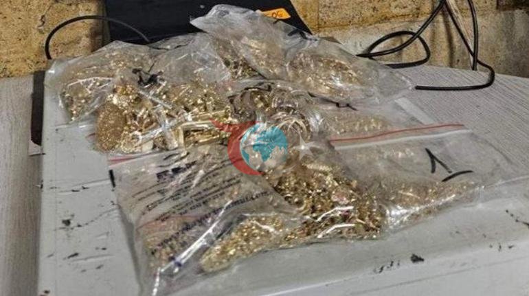 395 gram altını gizleyemedi Gümrükte tek tek ortaya çıktı