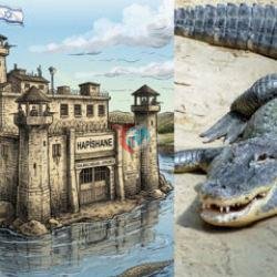 İsrail'de yeni gardiyanlar timsahlar olacak