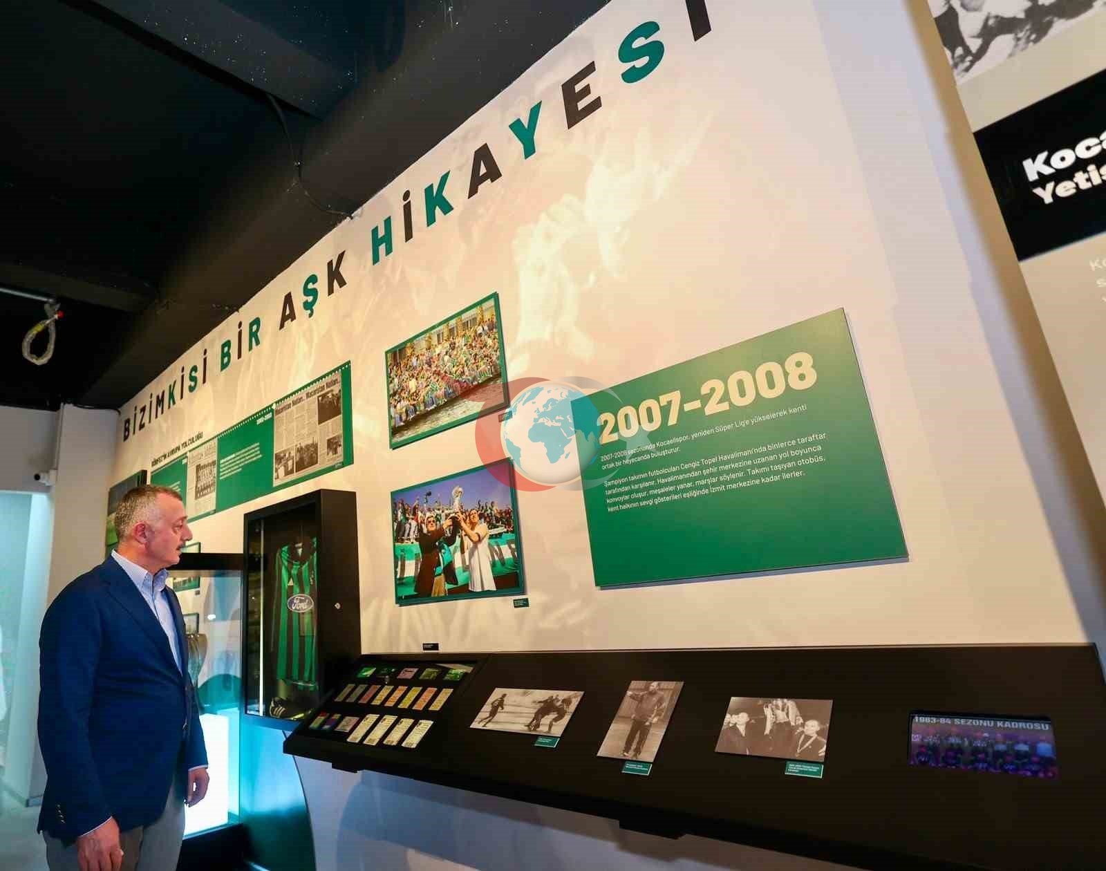 Yeşil-Siyah Tarih Bu Müzede Yaşayacak: Kocaelispor Müzesi Açılış İçin Gün Sayıyor