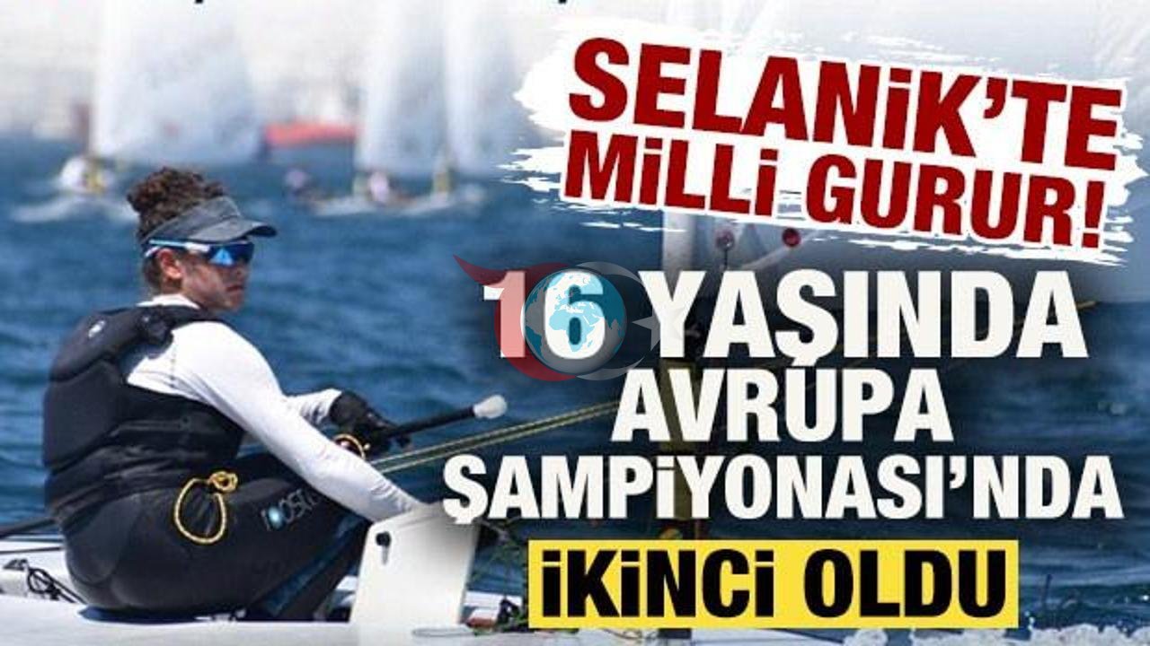 Selanik'te Türk Rüzgarı: 16 Yaşındaki Derin Bartan Avrupa İkincisi Oldu!