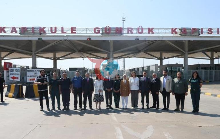 Vazir Göktaş Kapikuledagi muhojirlarni kutib oldi