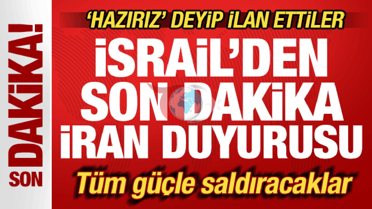 İsrail'den İran'a Net Gözdağı: Hiçbir Şarta Bağlı Kalmaksızın Tüm Gücümüzle Vuracağız