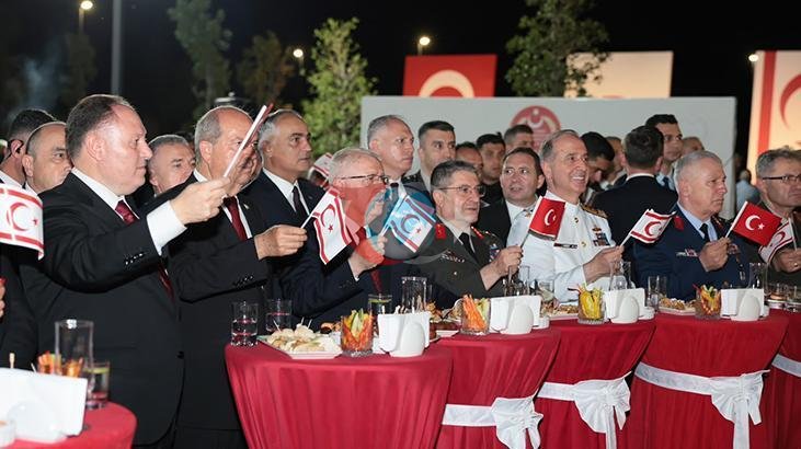 Bakan Yaşar Güler KKTC'de: 20 Temmuz Barış ve Özgürlük Bayramı Resepsiyonuna Üst Düzey Katılım