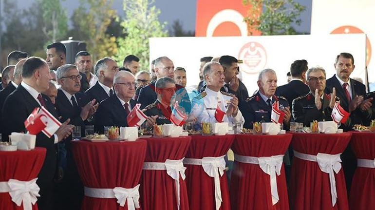 Bakan Güler, KKTCdeki resepsiyona katıldı