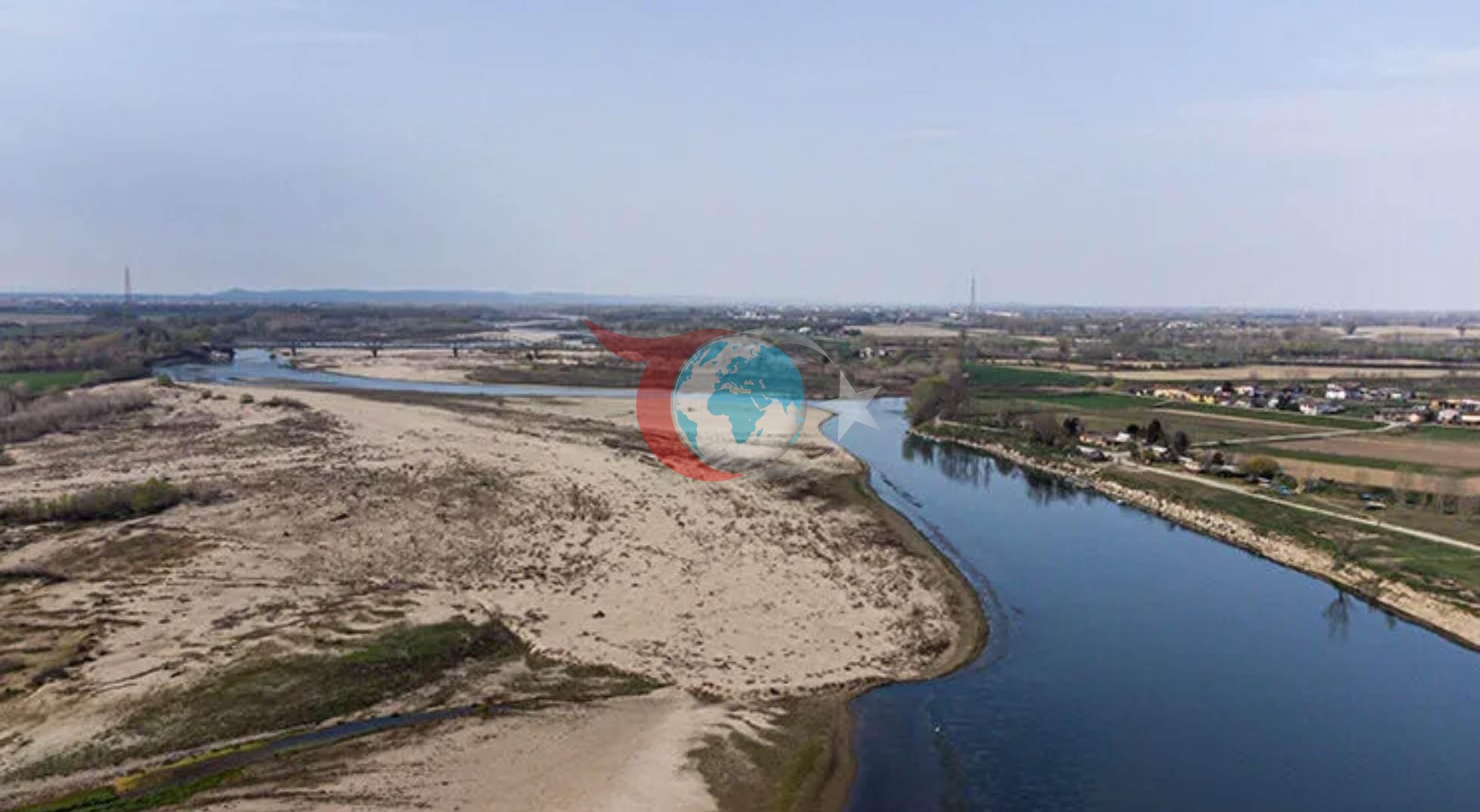 Po Nehri'nde Kuraklık Alarmı: Deniz Suyu 18 Kilometre İçeri Sızdı, Tarım Alanları Tehdit Altında