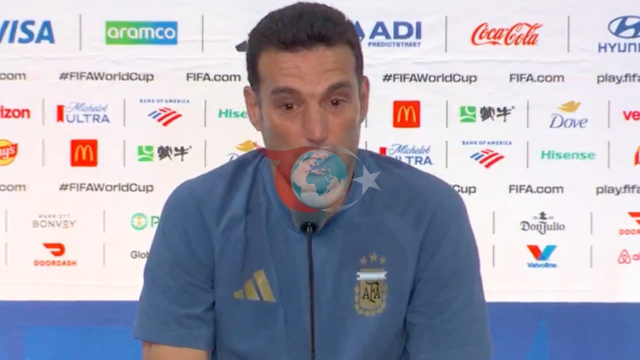 Lionel Scaloni Gözyaşlarına Boğuldu: Dünya Kupası Finali Sonrası Basın Toplantısını Terk Etti!