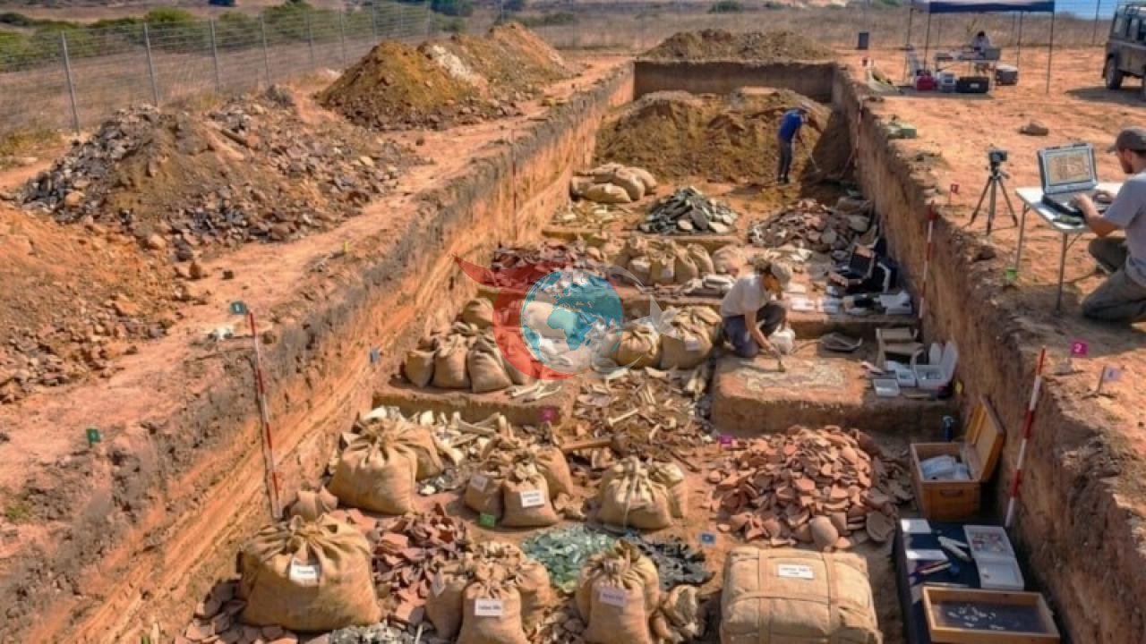 Antik Apollonia-Arsuf'ta Sıradışı Keşif: Çöp Çukurundan 1500 Yıllık Bizans Hazinesi Çıktı!