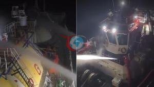 Denizcilik Genel Müdürlüğü duyurdu: Karadenizde dron saldırısına uğrayan LPG tankeri için kurtarma operasyonu