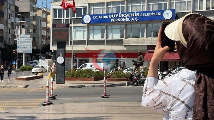 Aydın Efeler'de Sıra Dışı Hava Olayı: Sıcaklık 5 Dakikada 3 Derece Birden Yükseldi!
