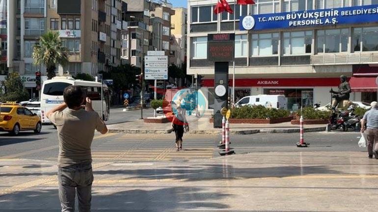 Rayonda temperatur 5 dəqiqədə 3 dərəcə yüksəldi. Küçələr boş idi