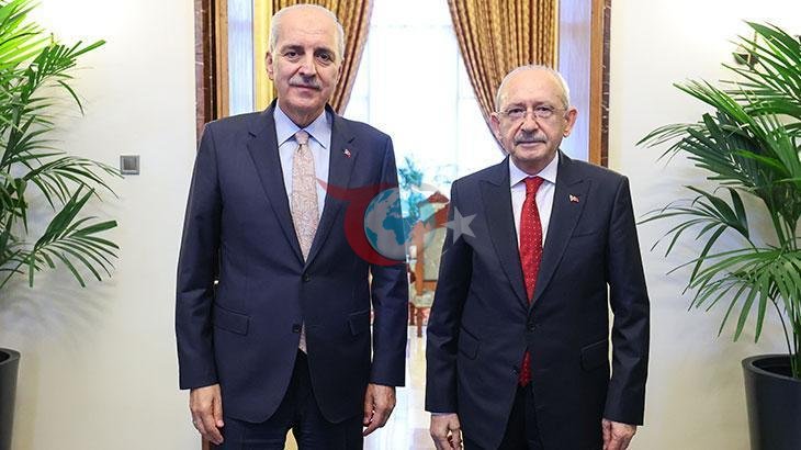 TBMM Başkanı Numan Kurtulmuş ile CHP Lideri Kemal Kılıçdaroğlu Arasında Kritik Zirve