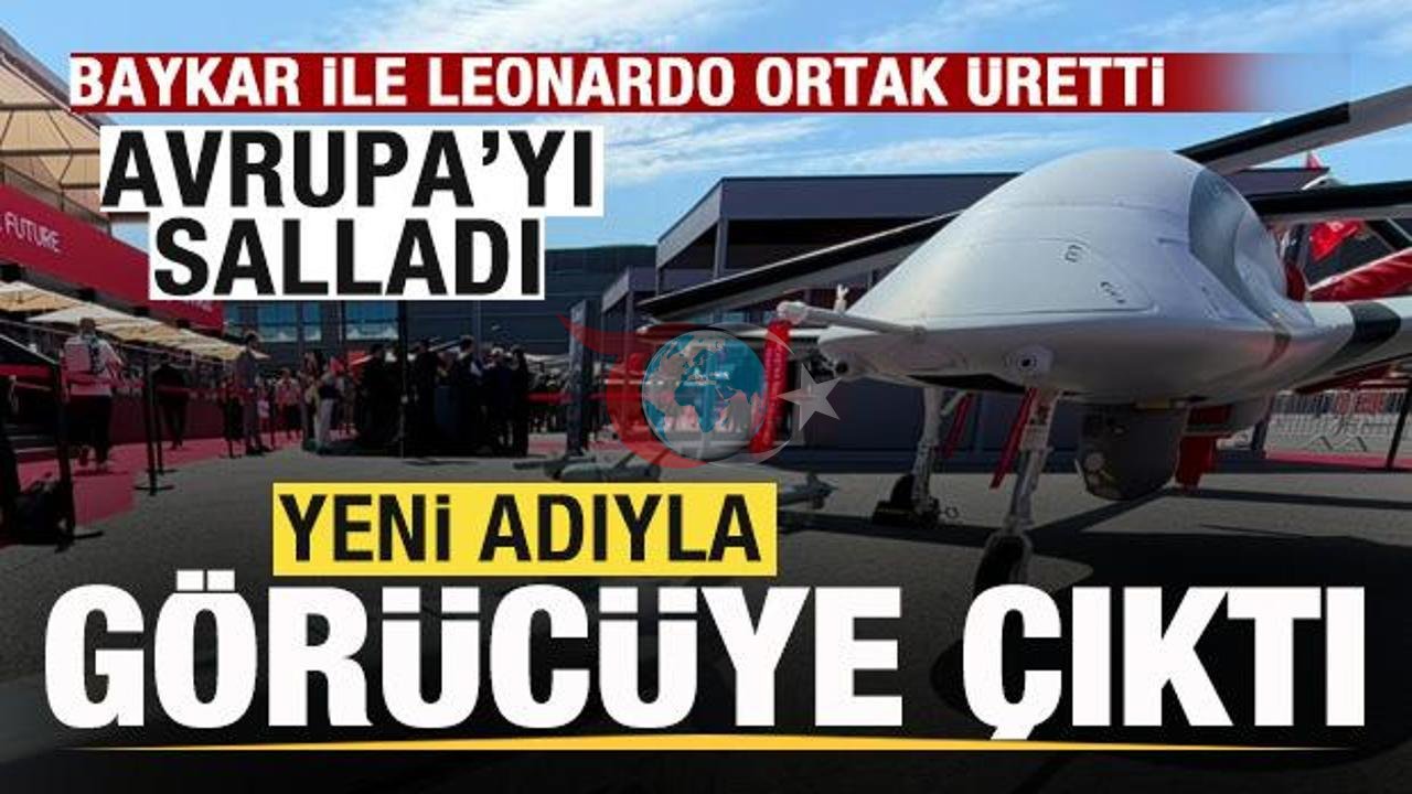 Baykar ve Leonardo Güçlerini Birleştirdi: Yeni İHA "Astore Levante" Sahneye Çıktı