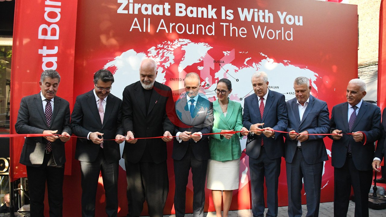 Ziraat Bankı Albaniya Şöbəsi ilə Balkanlarda Gücünü Gücləndirdi