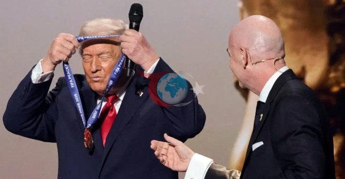 AQSh Prezidenti Donald Tramp va FIFA prezidenti Janni Infantino