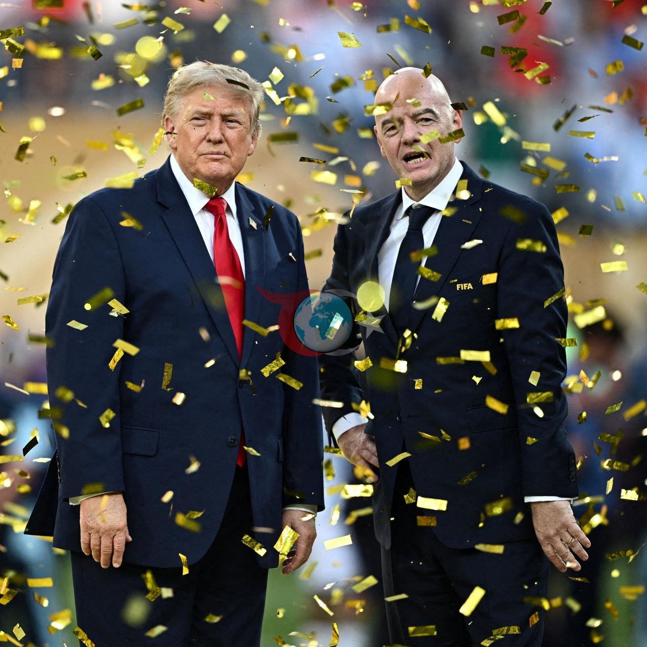 AQSh Prezidenti Donald Tramp va FIFA prezidenti Janni Infantino