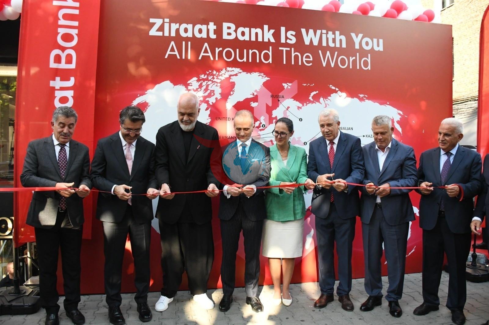 Ziraat Bankası Balkanlar’daki Gücünü Artırıyor: Tiran Şubesi Törenle Hizmete Açıldı