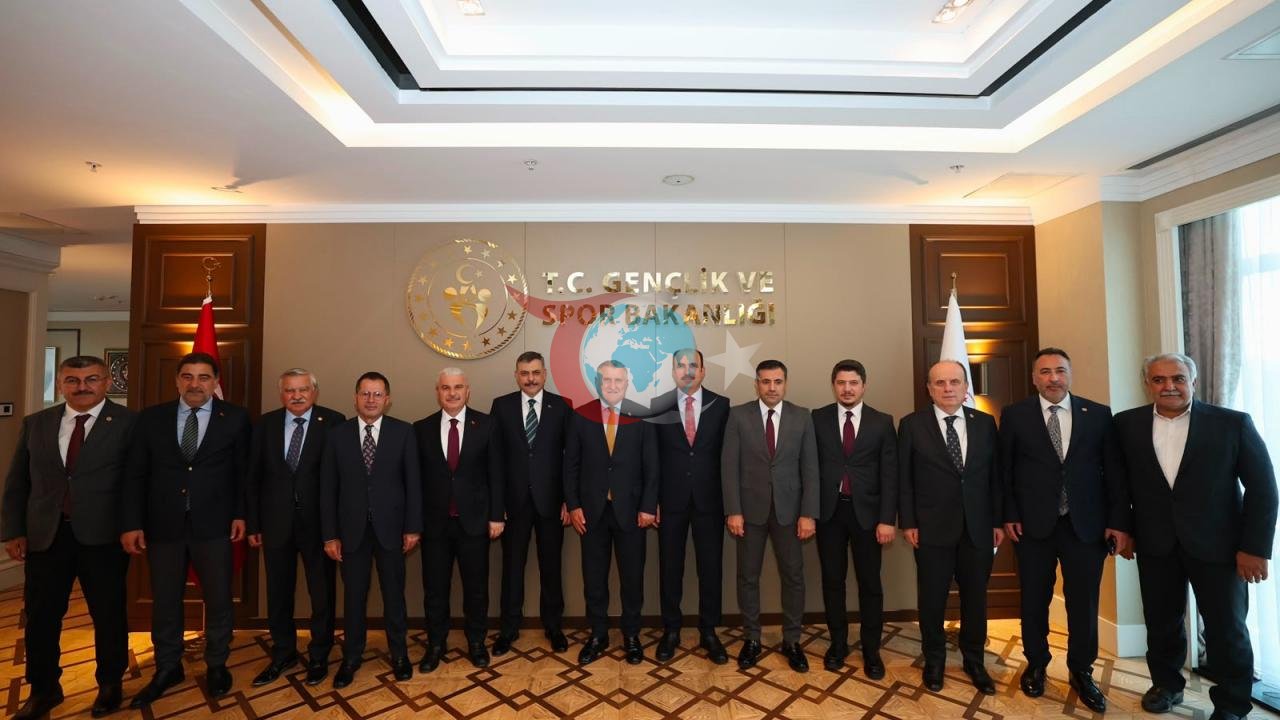 Konya'nın Spor ve Gençlik Yatırımları Ankara'da Masaya Yatırıldı