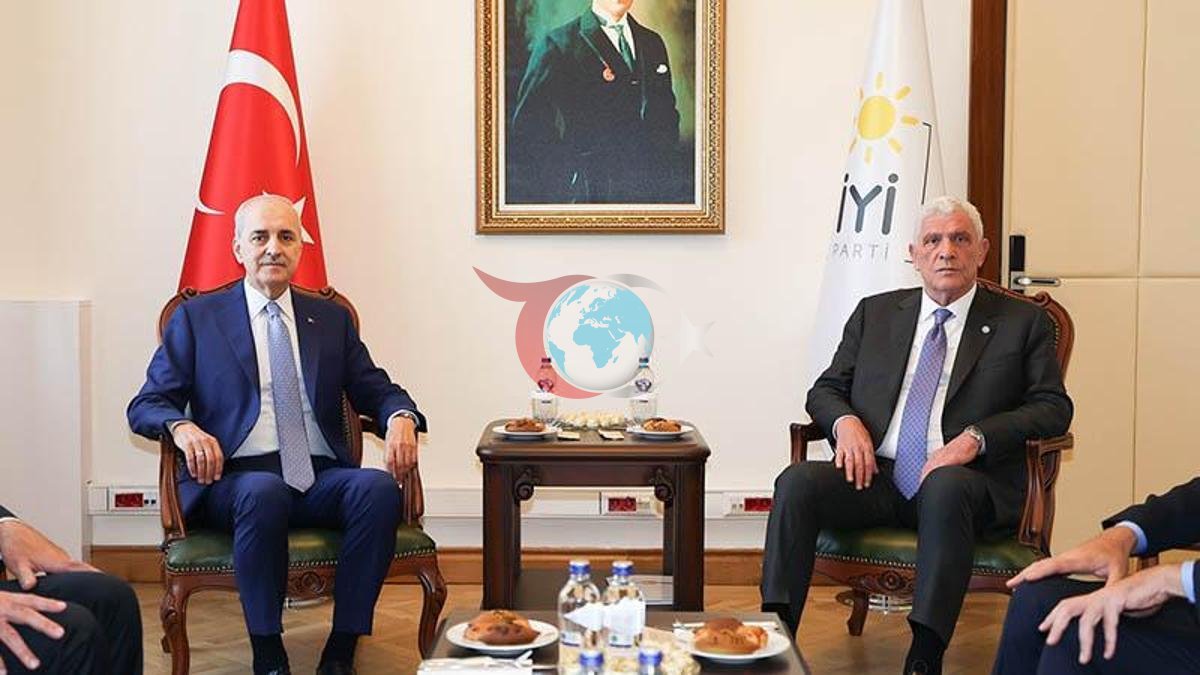 TBMM spikeri Kurtulmuş bilen İYİ partiýasynyň lideri Derwişoglunyň arasyndaky möhüm ýygnak: "osedapyk gapylaryň aňyrsynda taýýarlyklary kabul etmeýäris"