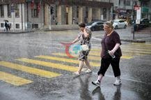 Температура 35 градустан 22 градуска чейин төмөндөдү! Катуу жааган жамгыр өлкө аймагында бийиктиги 