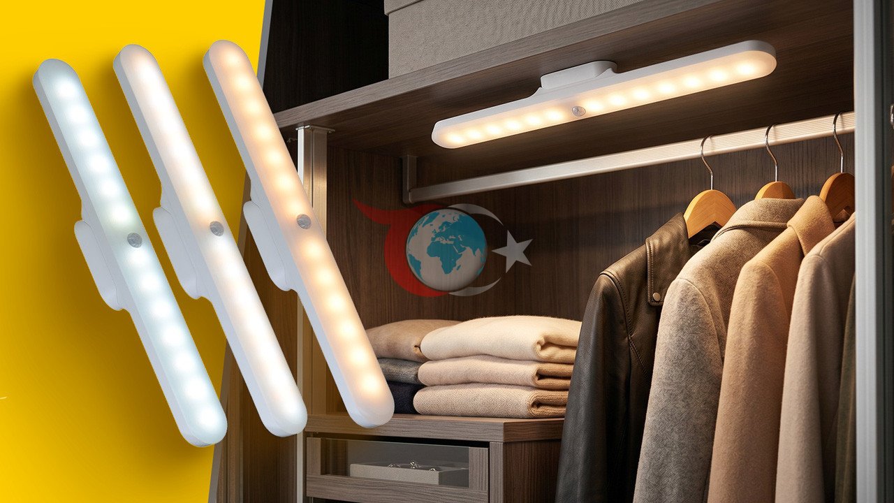 Günsan’dan Evlere Akıllı Dokunuş: Şarjlı ve Mıknatıslı Hareket Sensörlü LED Lamba Teknolojisi