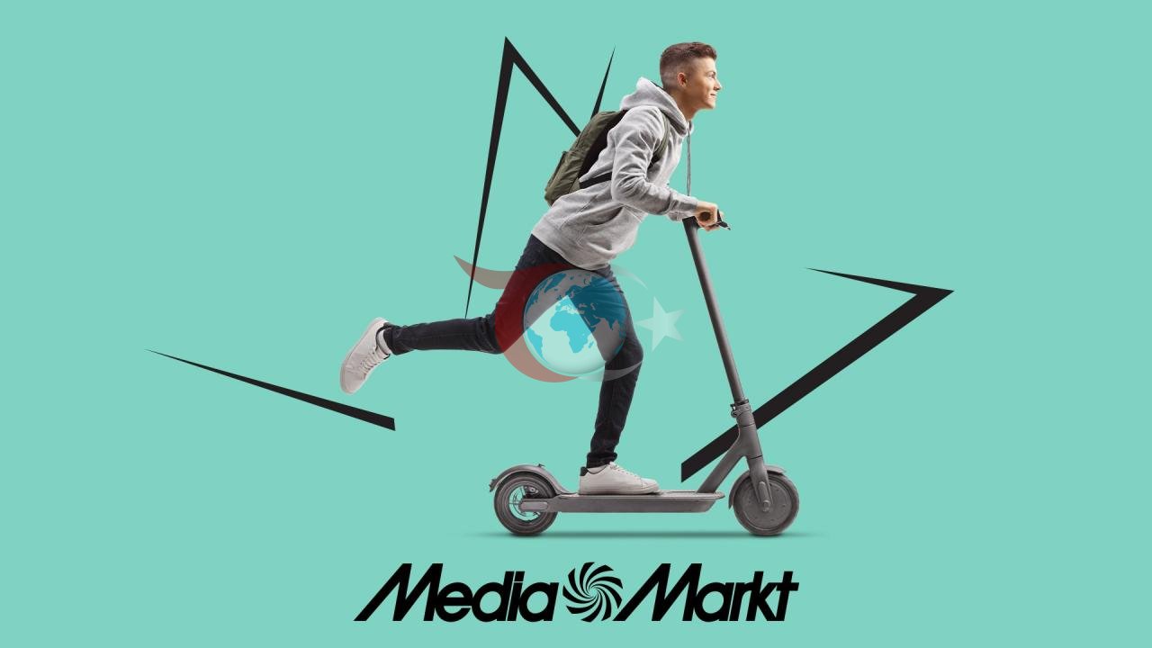 MediaMarkt'tan Elektrikli Scooter Kullanıcılarına Müjde: Hem Geniş Ürün Yelpazesi Hem de Profesyonel Bakım Bir Arada