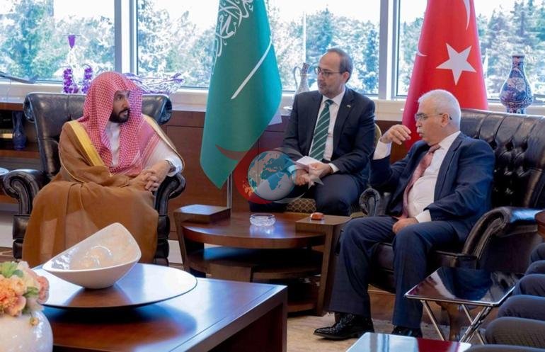 AYM Başkanı Özkaya, Suudi Arabistan Adalet Bakanı ile görüştü