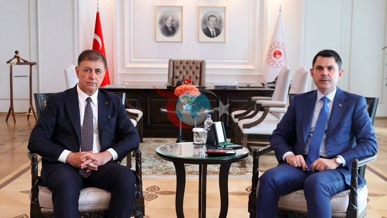 Bakan Murat Kurum ve İzmir Büyükşehir Belediye Başkanı Cemil Tugay Bir Araya Geldi: İzmir İçin Kritik Zirve