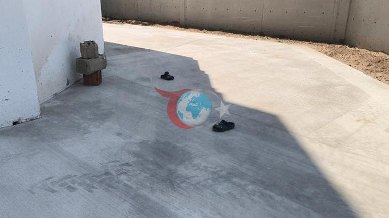 İnşaatta korku dolu anlar Babasının gözleri önünde 4üncü kattan düştü