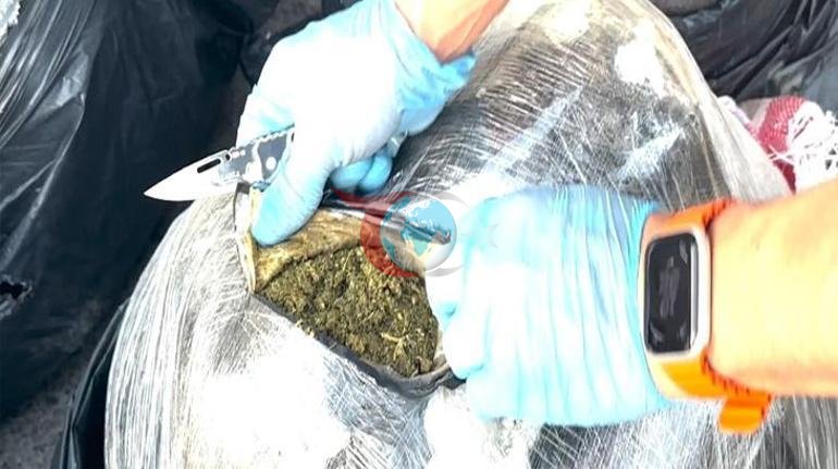 Tam 122 kilo uyuลturucu Mailo tarafฤฑndan bulundu