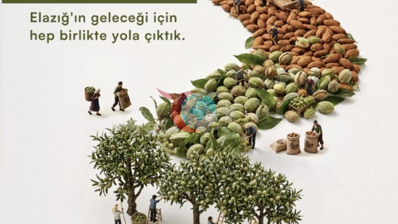 Elazığ'ın Atıl Yamaçları Bademle Hayat Buluyor: ÇEKUD’dan Dev Tarım Seferberliği