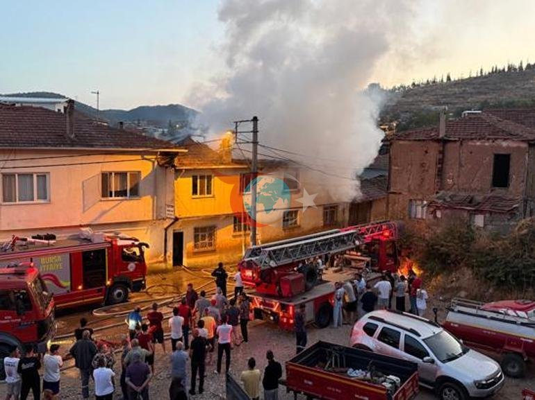Bursada 2 mərtəbəli ev alovlara büründü. 30 yaşlı gəncdən üzücü xəbər