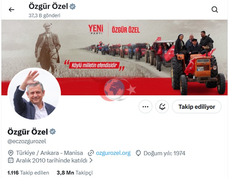 Son dakika... Özgür Özel CHPden istifa etti