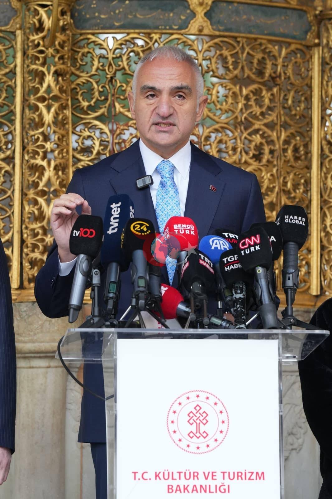 Madaniyat va turizm vaziri Mehmet Nuri Ersoy