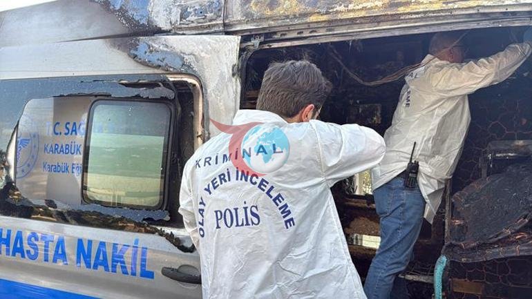 Yong'in olgan bemorni tashish mashinasida hayot uchun xavf. Haydovchining e'tibori hayotni saqlab qoldi