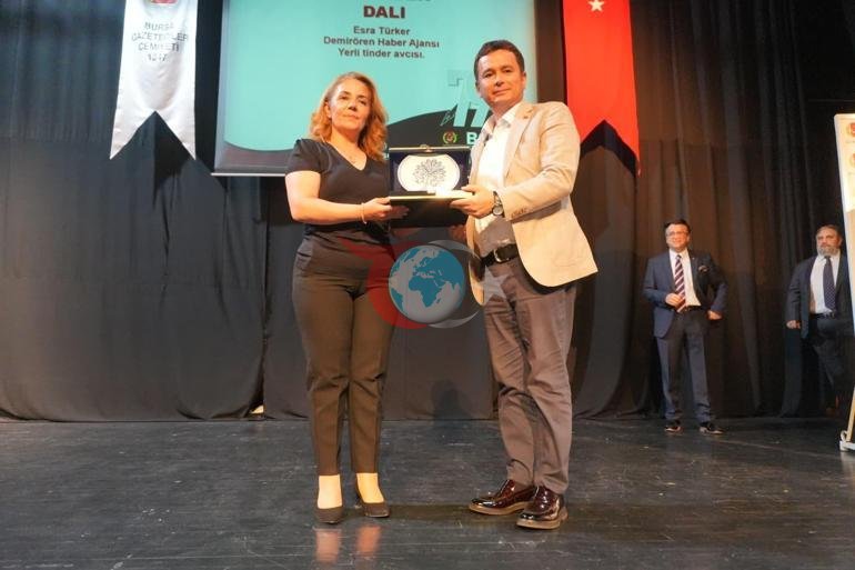 Bursa Gazeteciler Cemiyetinden DHAya 3 ödül