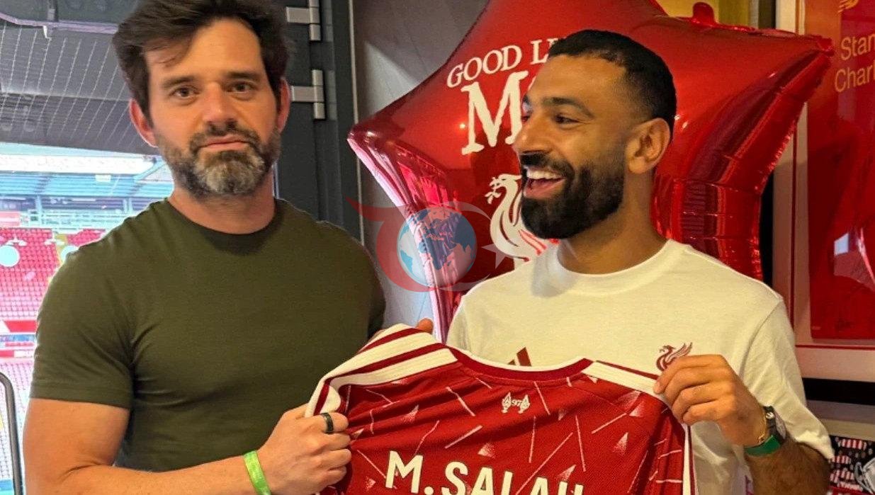 Salah'ın menajeri Ramy Abbas ve Mohamed Salah