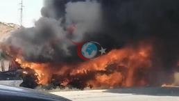 Suriyada qətliam kimi qəza! Sərnişin avtobusları toqquşub: Çoxlu sayda sərnişin avtobusu toqquşub: 