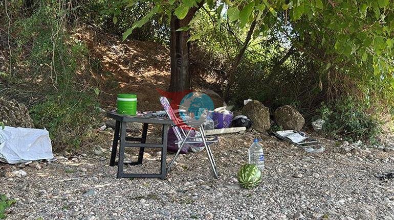 Piknikte facia Çocuğunun terliğini almak isterken canından oldu