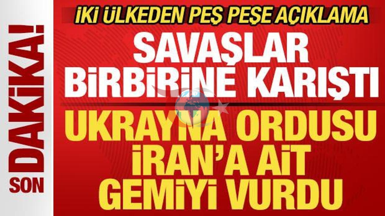 Küresel Savaşın Yeni Cephesi Hazar Denizi: Ukrayna, İran Gemisini Vurdu!