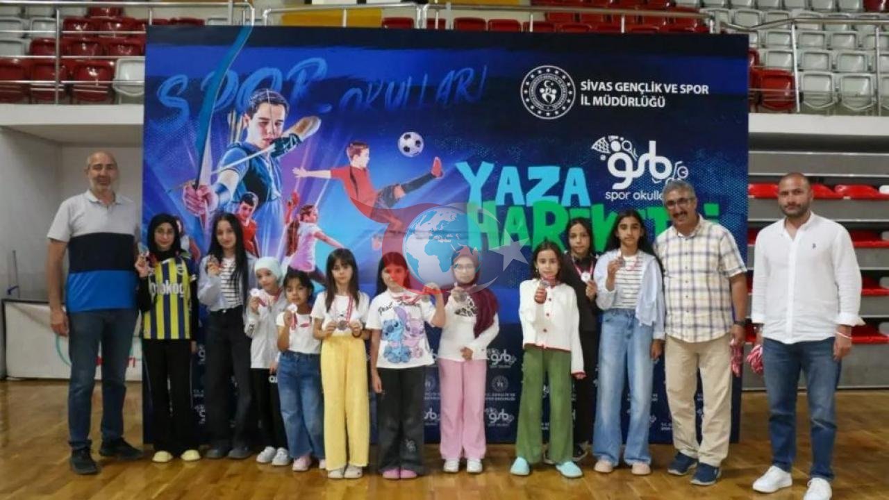 Kur’an Kursu Öğrencileri Taha Akgül Spor Salonu’nda Yarıştı: Sivas’ta Spor ve Eğlence Bir Arada