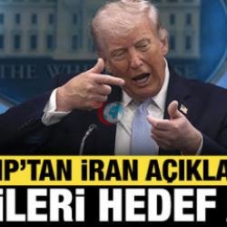ABD Başkanı Trump'tan son dakika İran açıklaması: Husileri hedef aldı!