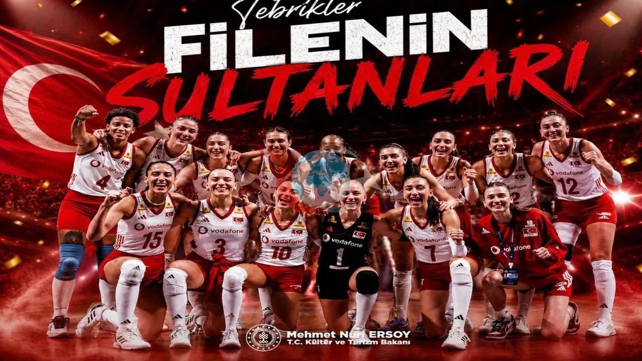 Vazir Ersoydan FIVB chempioni Net Sultonlariga g'ururli tabriklar
