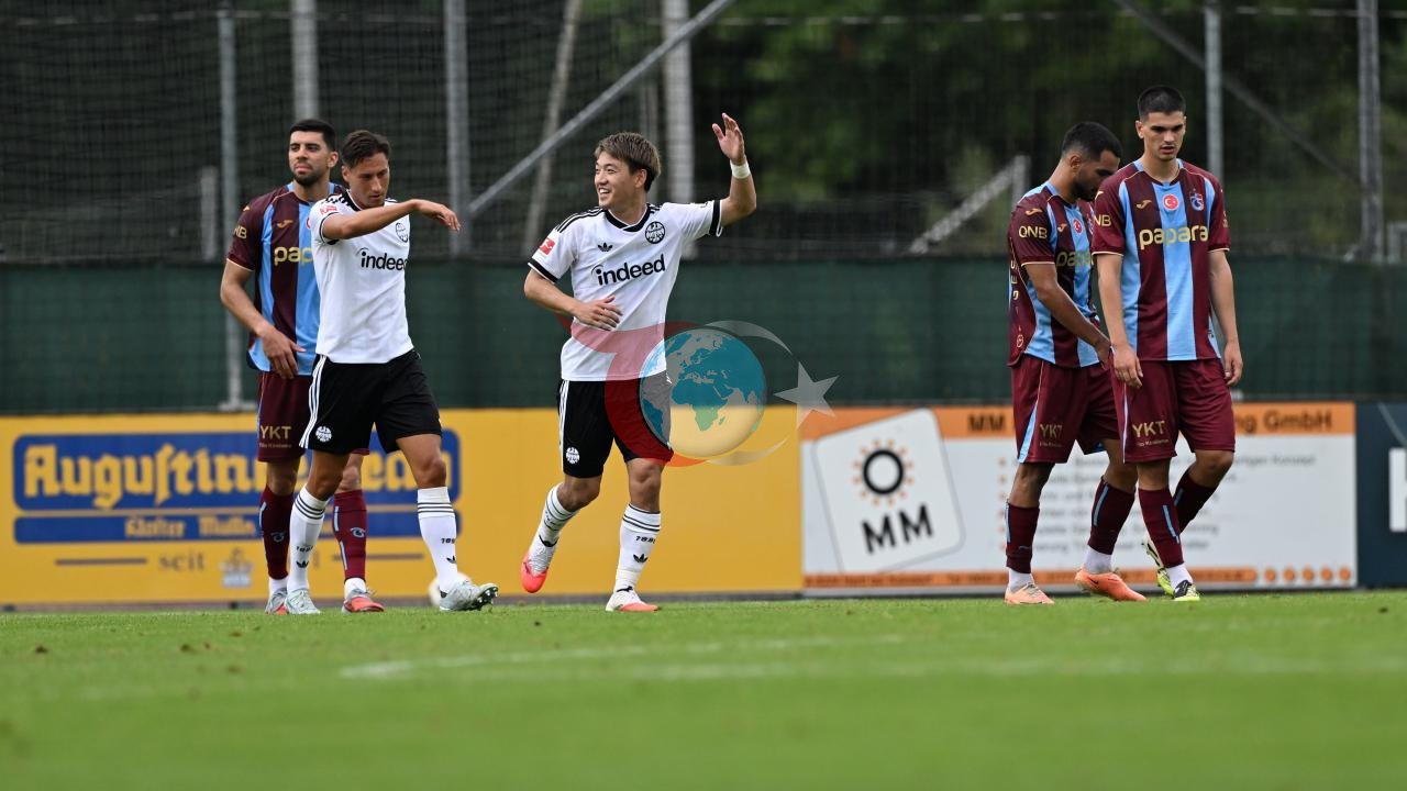 Trabzonspor, Eintracht Frankfurt Karşısında Mağlup: Can Uzun'lu Rakip Fark Attı