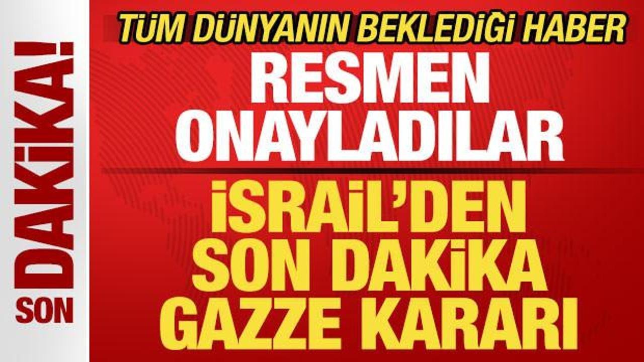 İsrail Güvenlik Kabinesinden Gazze Kararı: Uluslararası İstikrar Gücü'ne Resmen Onay Çıktı